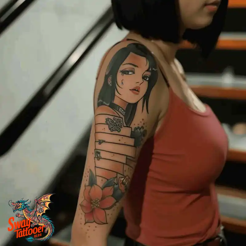 100 Stairway to Heaven Tattoo Ideas, Design and Meaning 3 Stairway to Heaven Tattoo Ideas