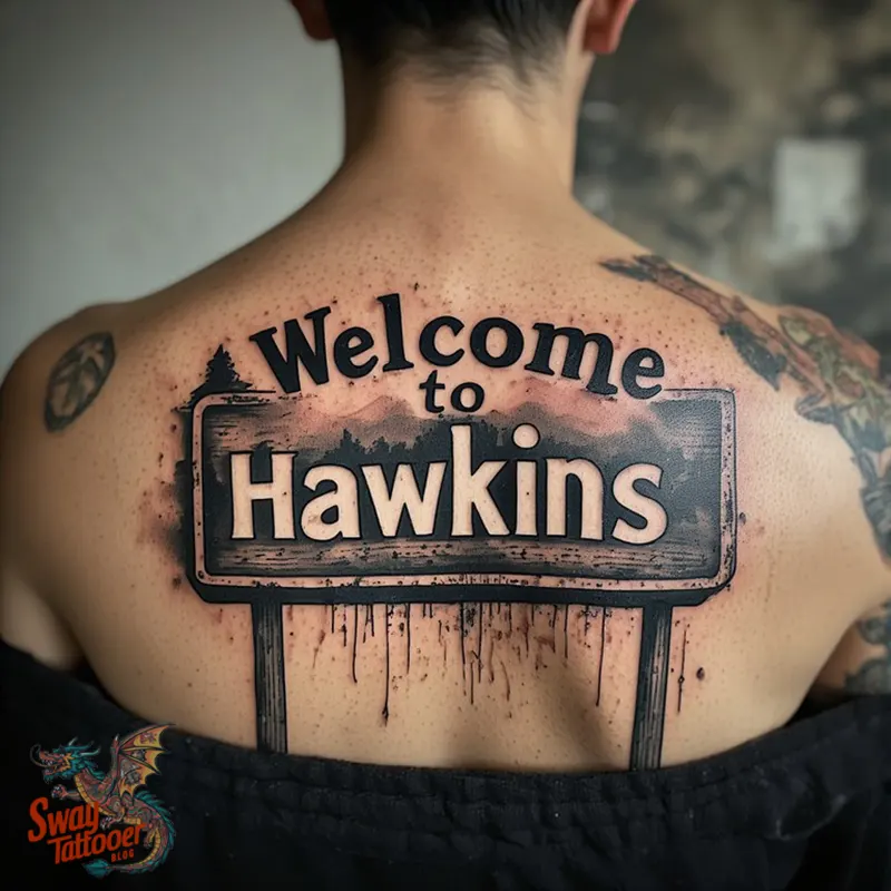 Stranger Things Tattoo 52