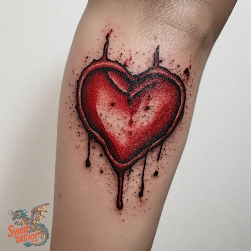 Valentines Tattoo Design