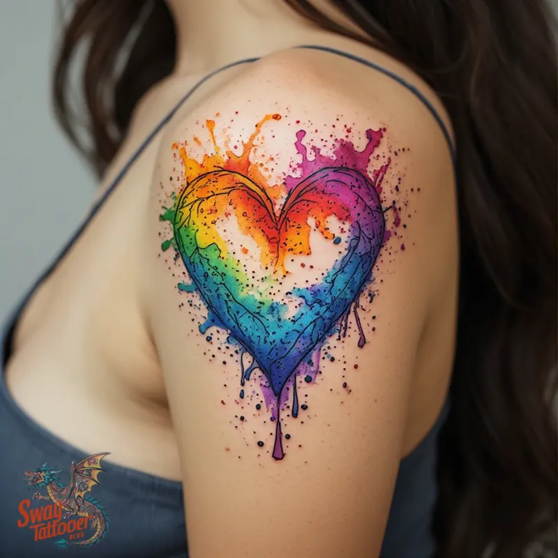 Valentines Tattoo Design