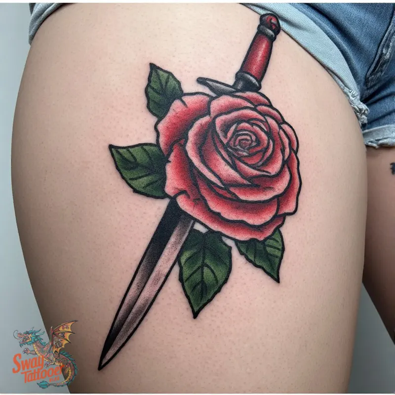 Valentines Tattoo Design