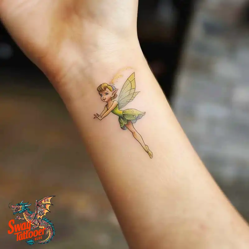 Tinkerbell Tattoo Design