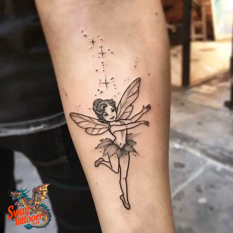 Tinkerbell Tattoo Design