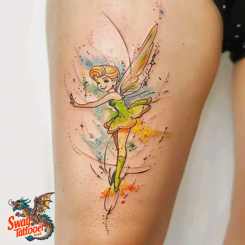 Tinkerbell Tattoo Design
