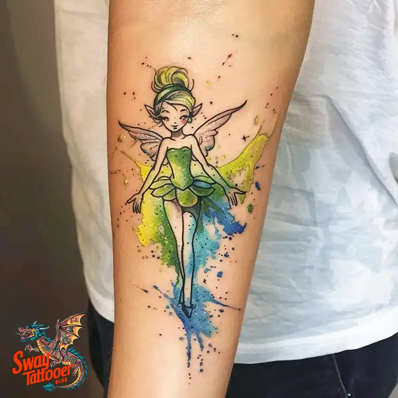 Tinkerbell Tattoo Design