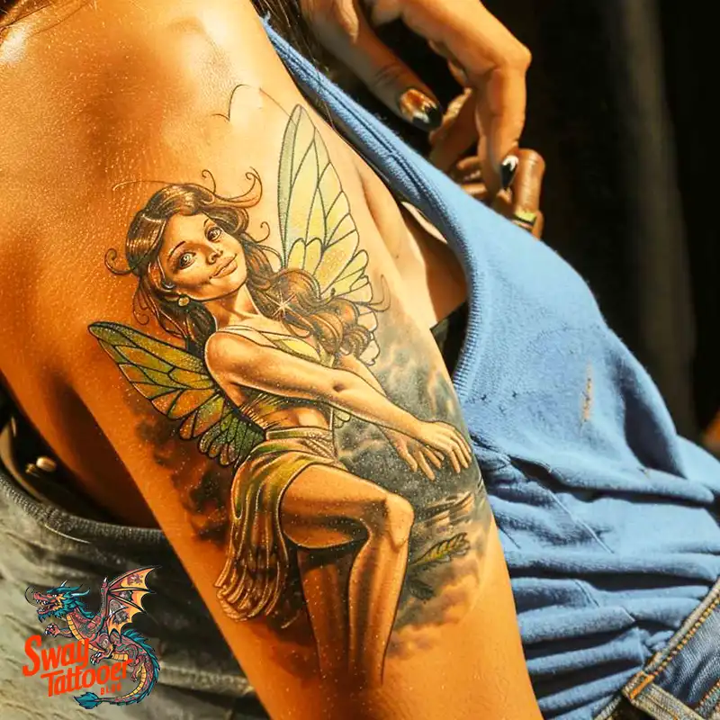 Tinkerbell Tattoo Design