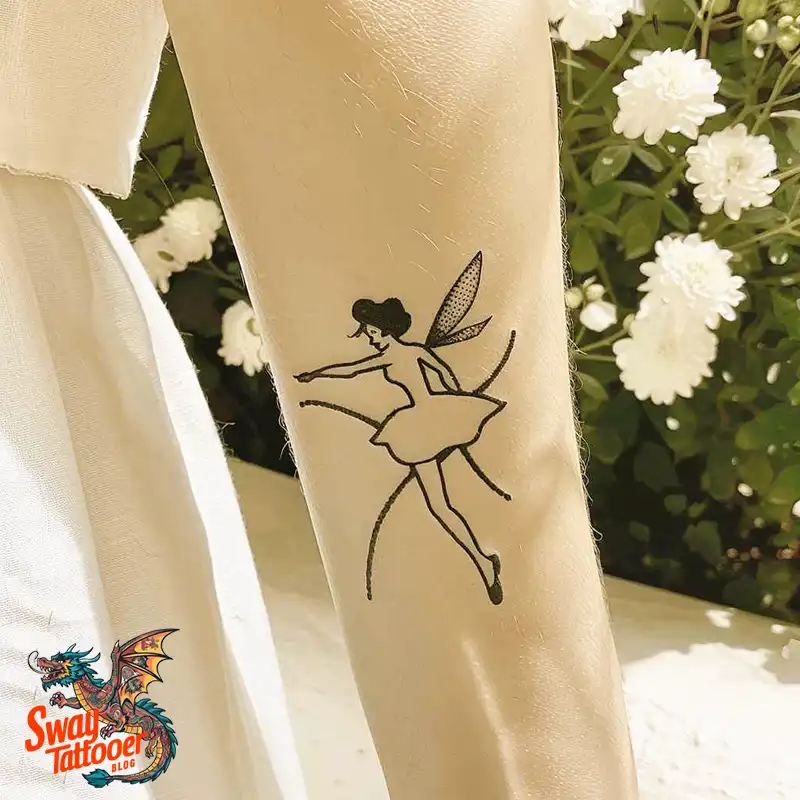 Tinkerbell Tattoo Design