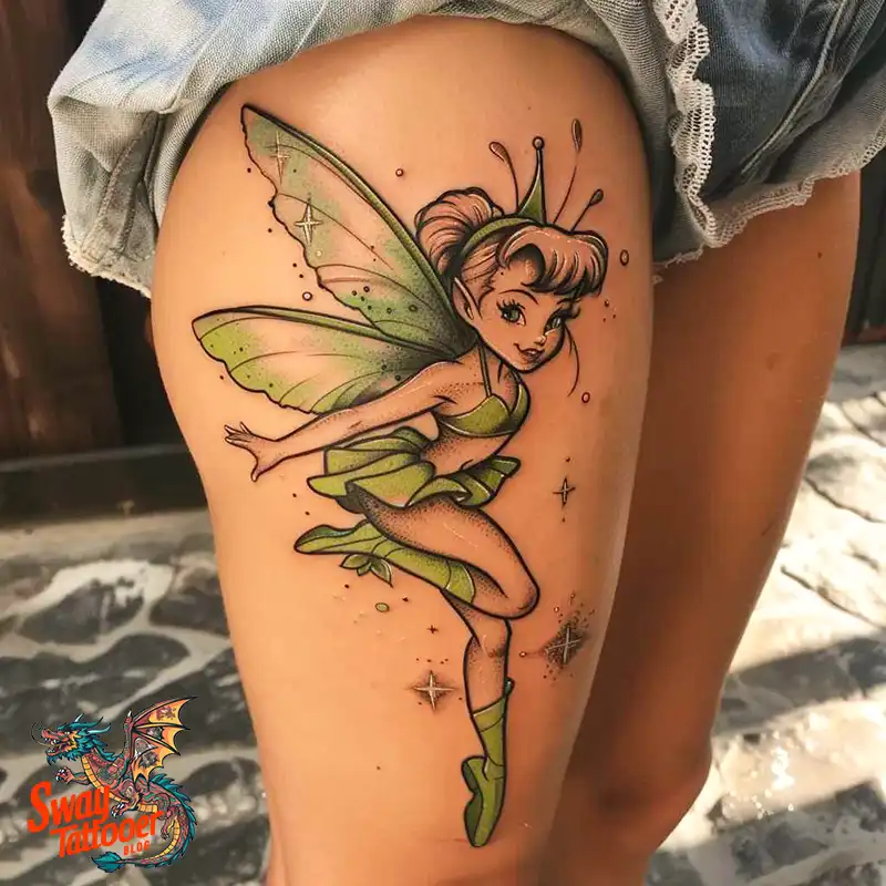Tinkerbell Tattoo Design