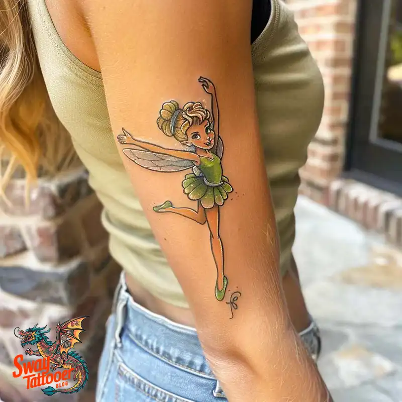 Tinkerbell Tattoo Design