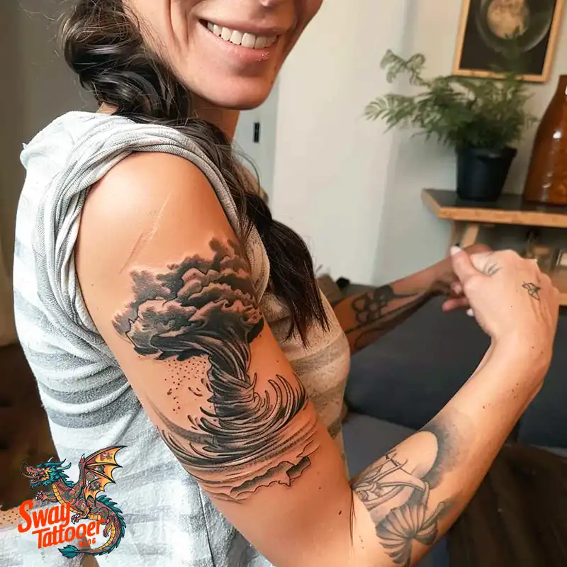 Tornado tattoo Ideas