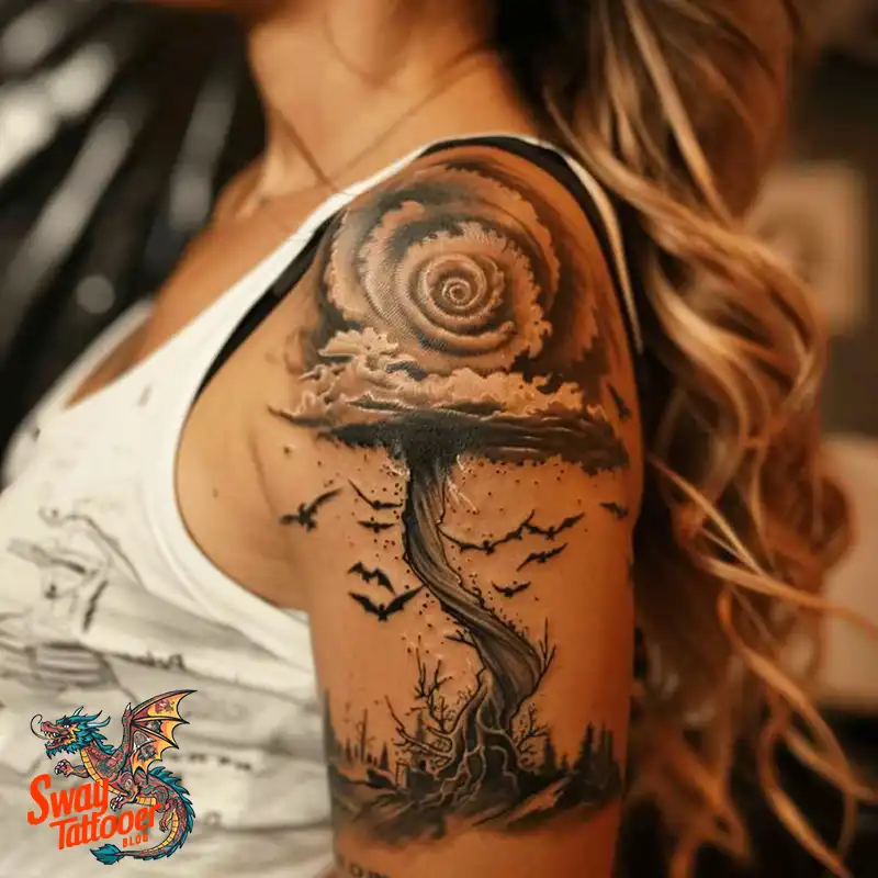 Tornado tattoo Ideas