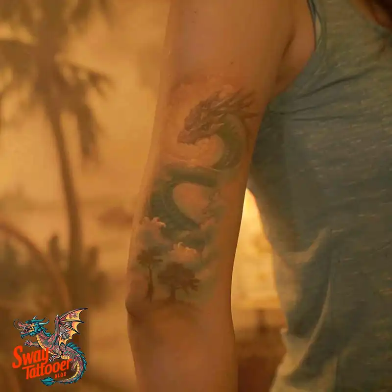 Tornado tattoo Design