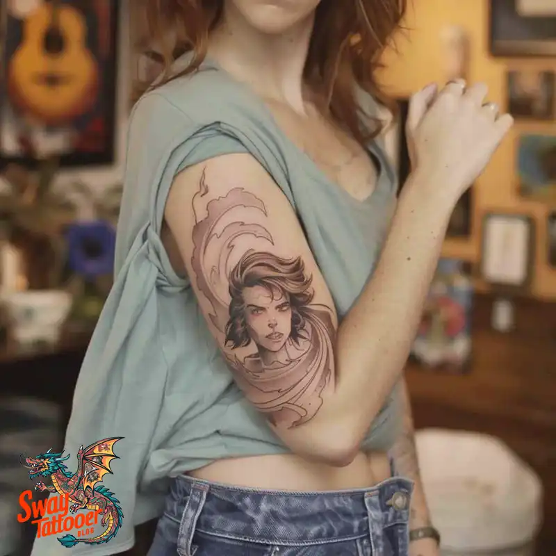 Tornado tattoo Design