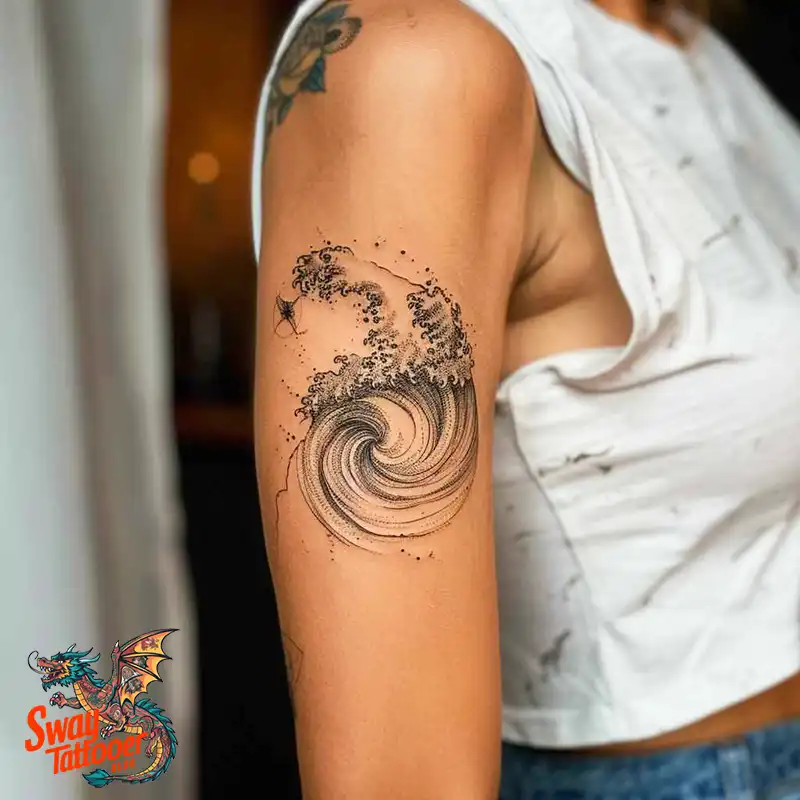 Tornado tattoo Design