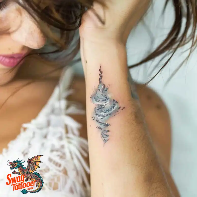 Tornado tattoo Design