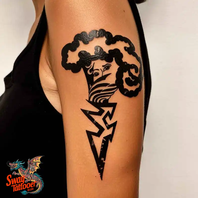 Tornado tattoo Design