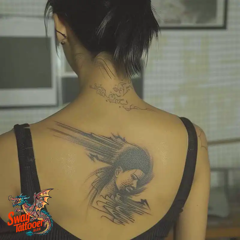 Tornado tattoo Design