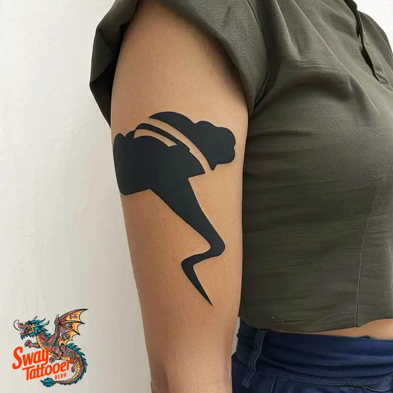 Tornado tattoo Design