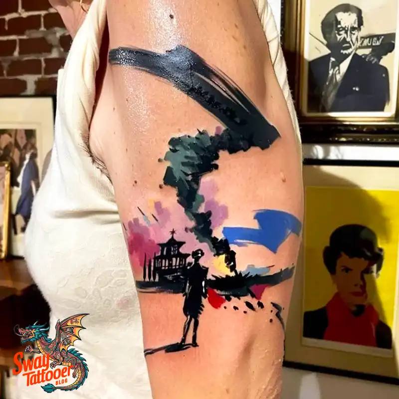 Tornado tattoo Design