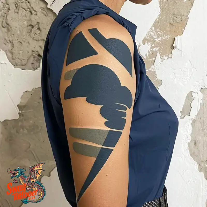 Tornado tattoo Design