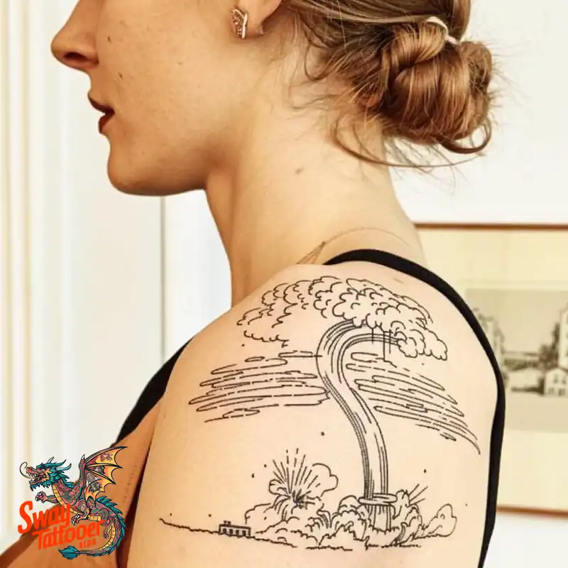 Tornado tattoo Design