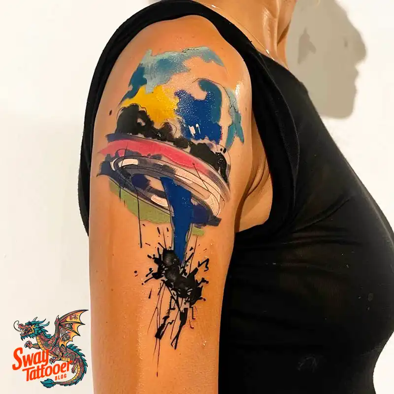 Tornado tattoo Design