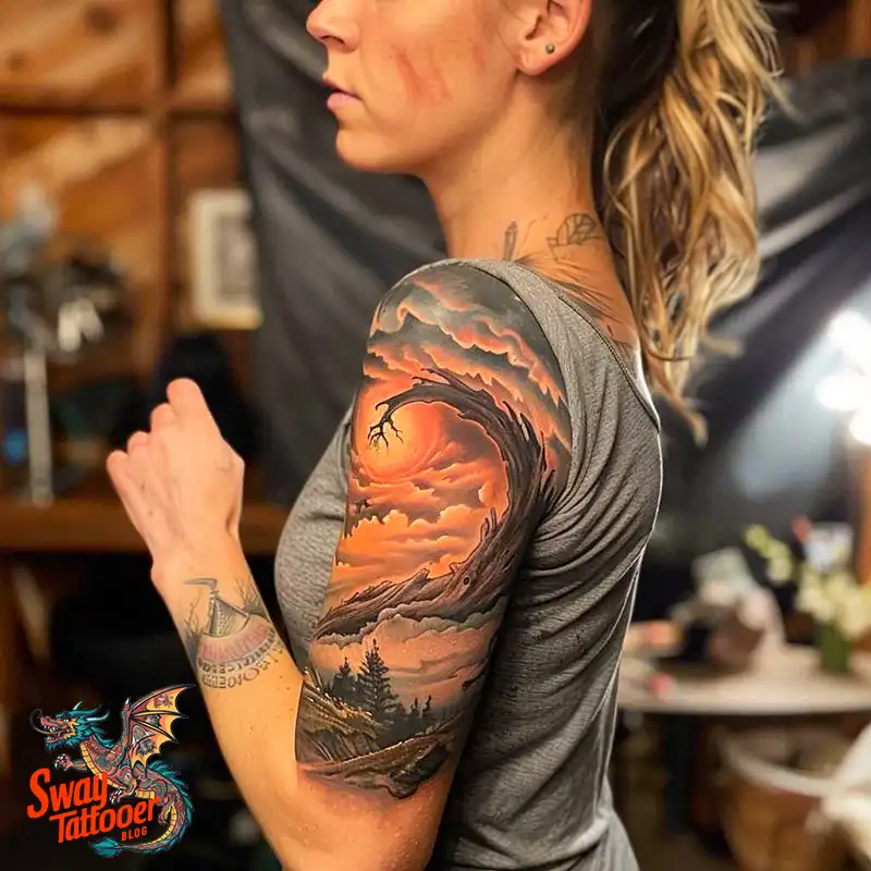 Tornado tattoo Ideas