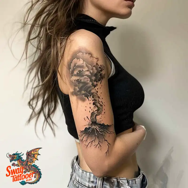 Tornado tattoo Ideas