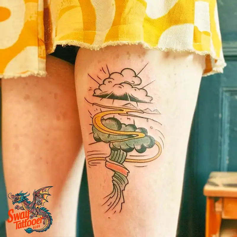Tornado tattoo Ideas