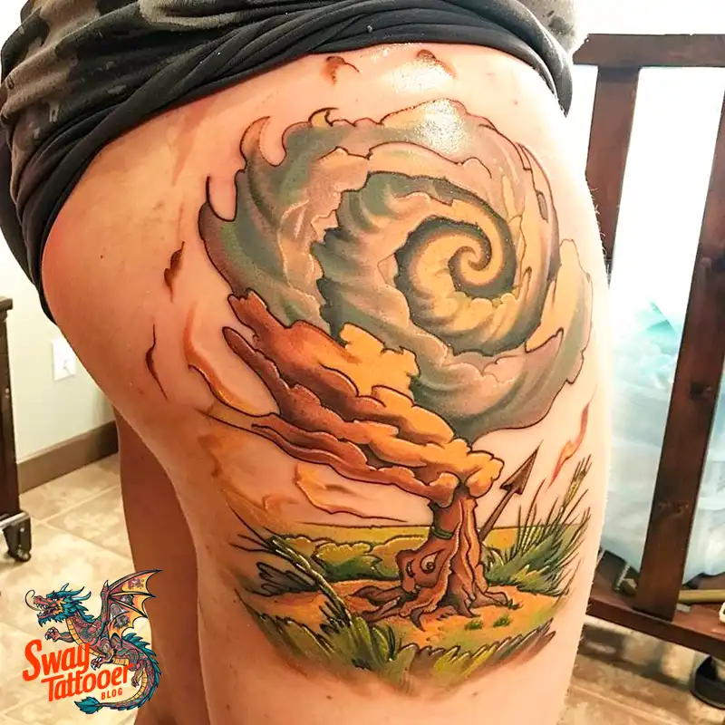 Tornado tattoo Ideas