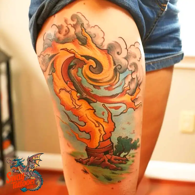 Tornado tattoo Ideas