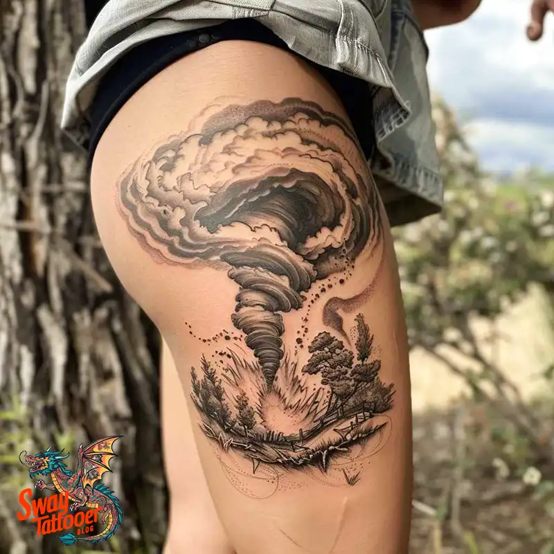 Tornado tattoo Ideas
