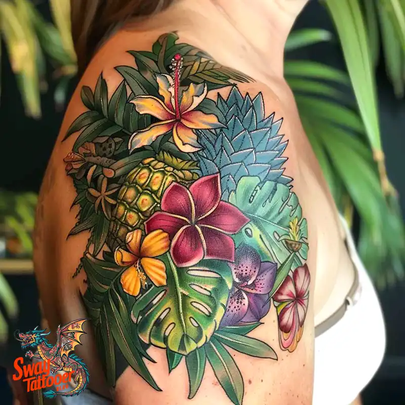 Tropical Tattoo Designs