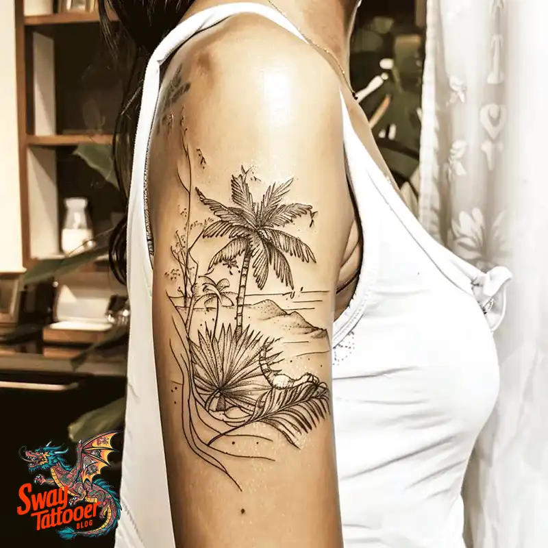 Tropical Tattoo Designs