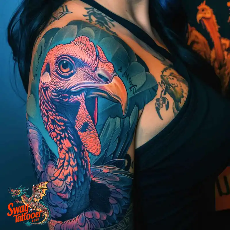 Turkey Tattoo Design