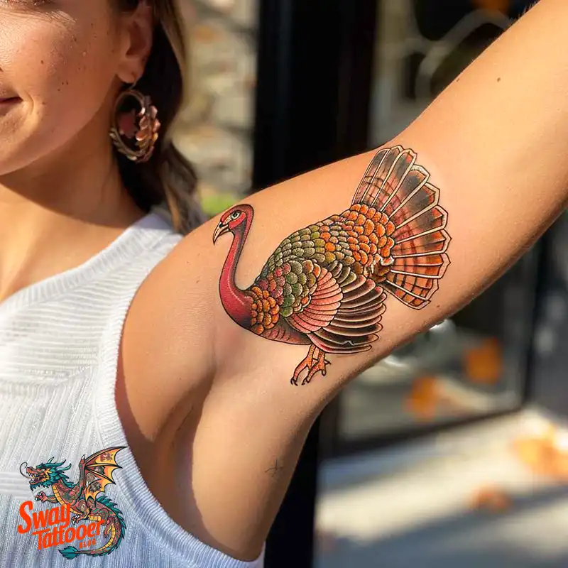 Turkey Tattoo Design