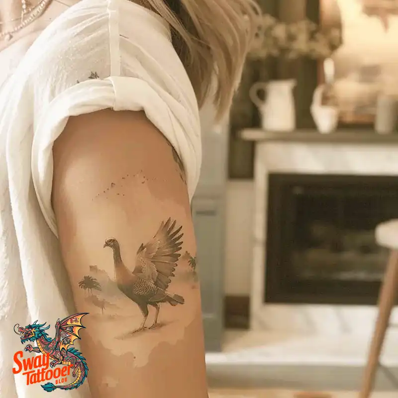 Turkey Tattoo Design
