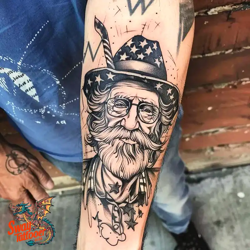 Uncle Sam Tattoo Design Idea