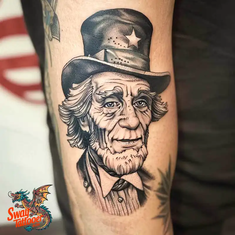 Uncle Sam Tattoo Design Idea