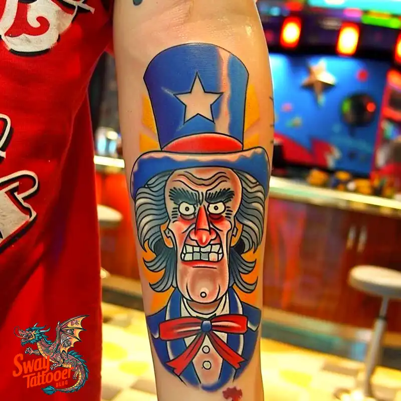 Uncle Sam Tattoo Design Idea