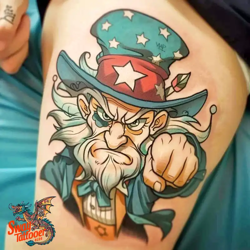 Uncle Sam Tattoo Design Idea