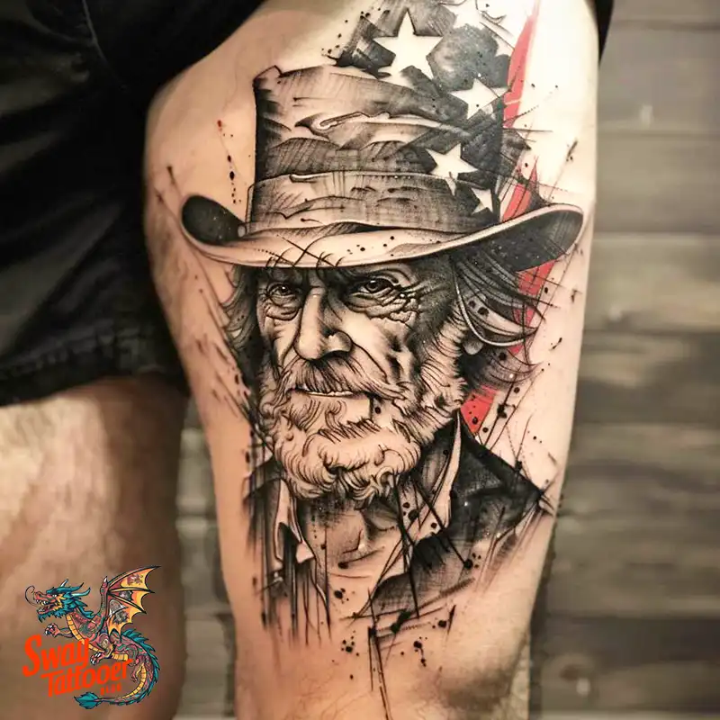 Uncle Sam Tattoo Design Idea