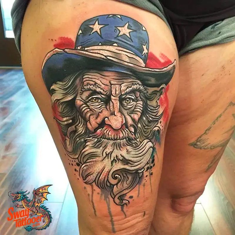 Uncle Sam Tattoo Design Idea