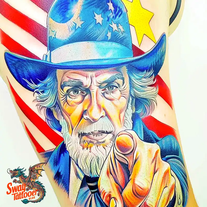 Uncle Sam Tattoo Design Idea
