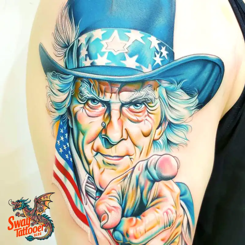 Uncle Sam Tattoo Design Idea