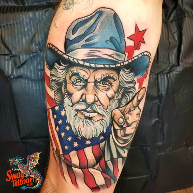 Uncle Sam Tattoo Design Idea