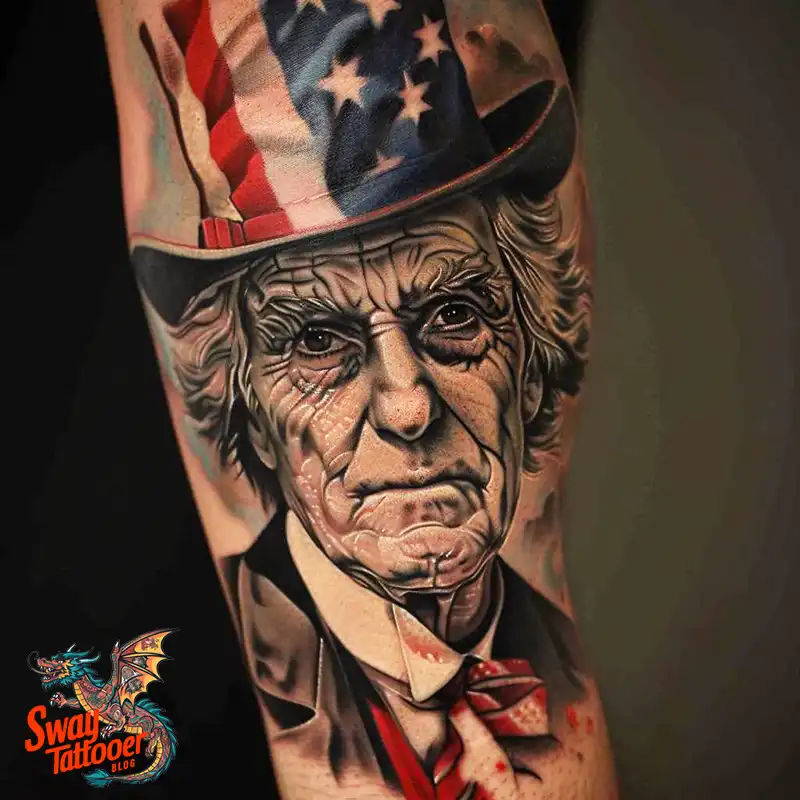 Uncle Sam Tattoo Design Idea