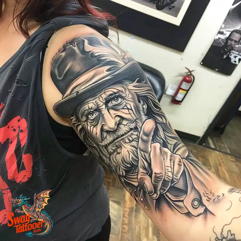 Uncle Sam Tattoo Design Idea