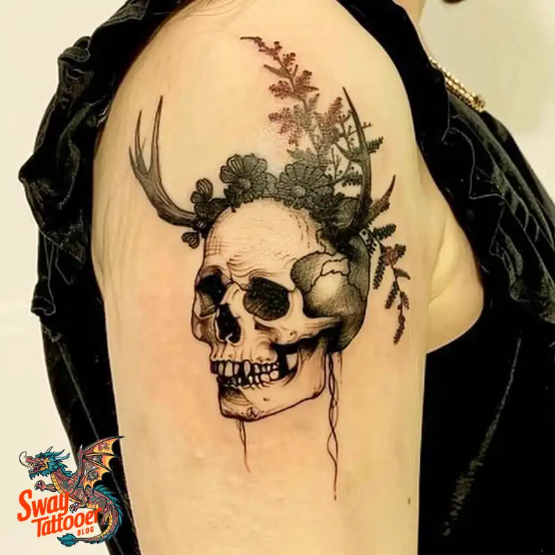 Wendigo Tattoo Design Idea