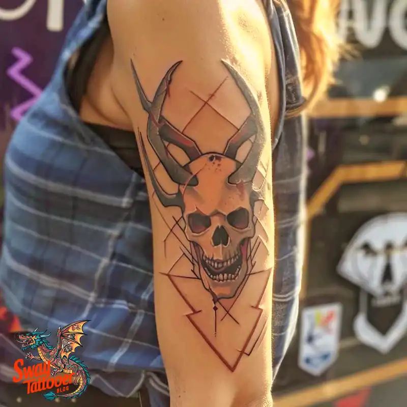 Wendigo Tattoo Design Idea